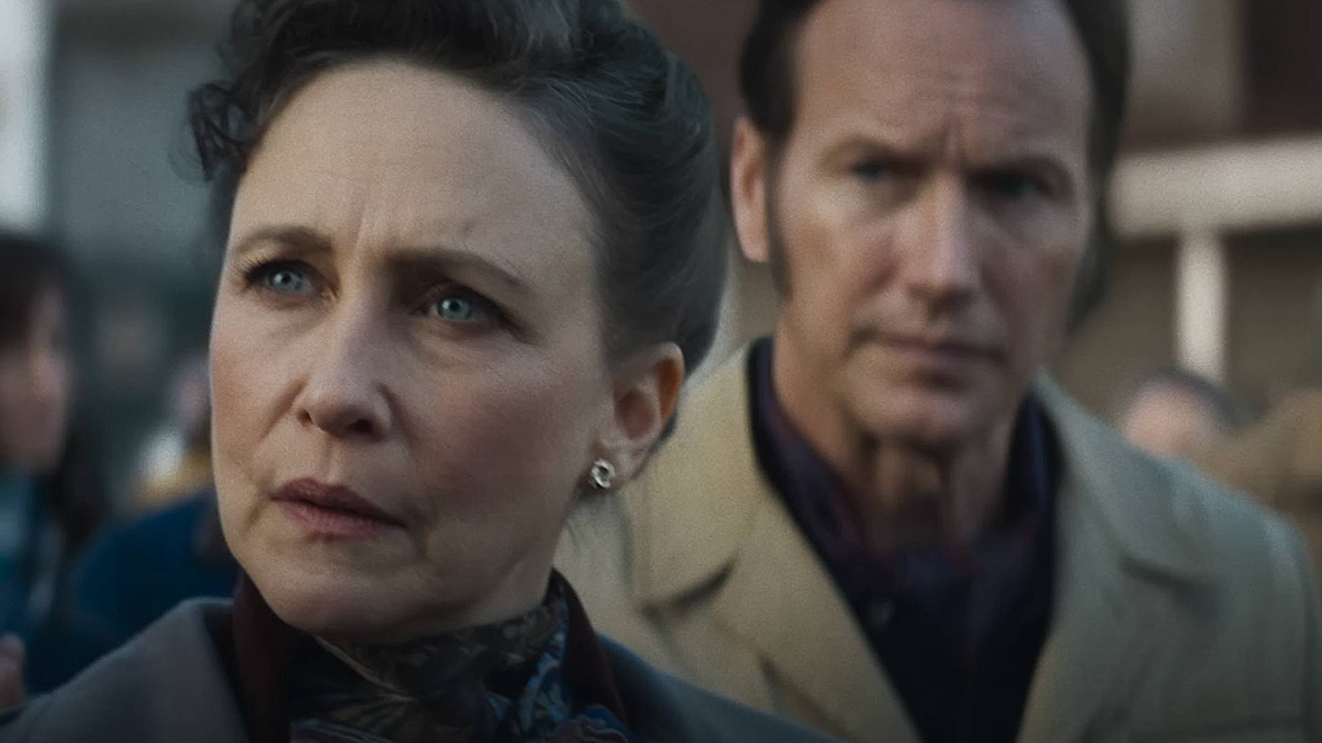 Η Vera Farmiga ως «Lorraine» και Patrick Wilson ως «Ed» στο The Conjuring: Last Rites