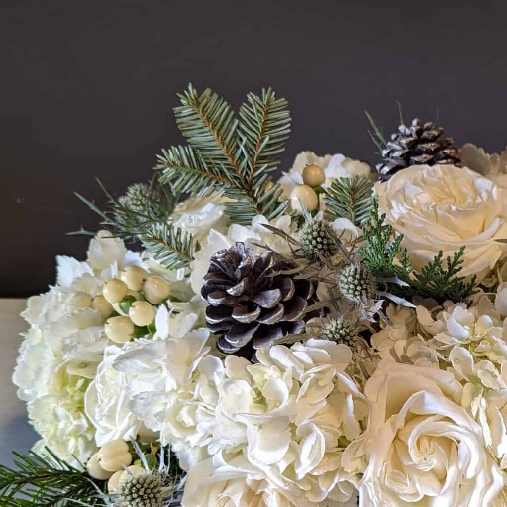 Φτιάξτε ένα χειμερινό σχεδιασμό floral solstice